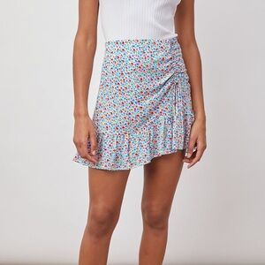 Rails Lara ruffled floral mini skirt Wild Daisies print Women’s size M
